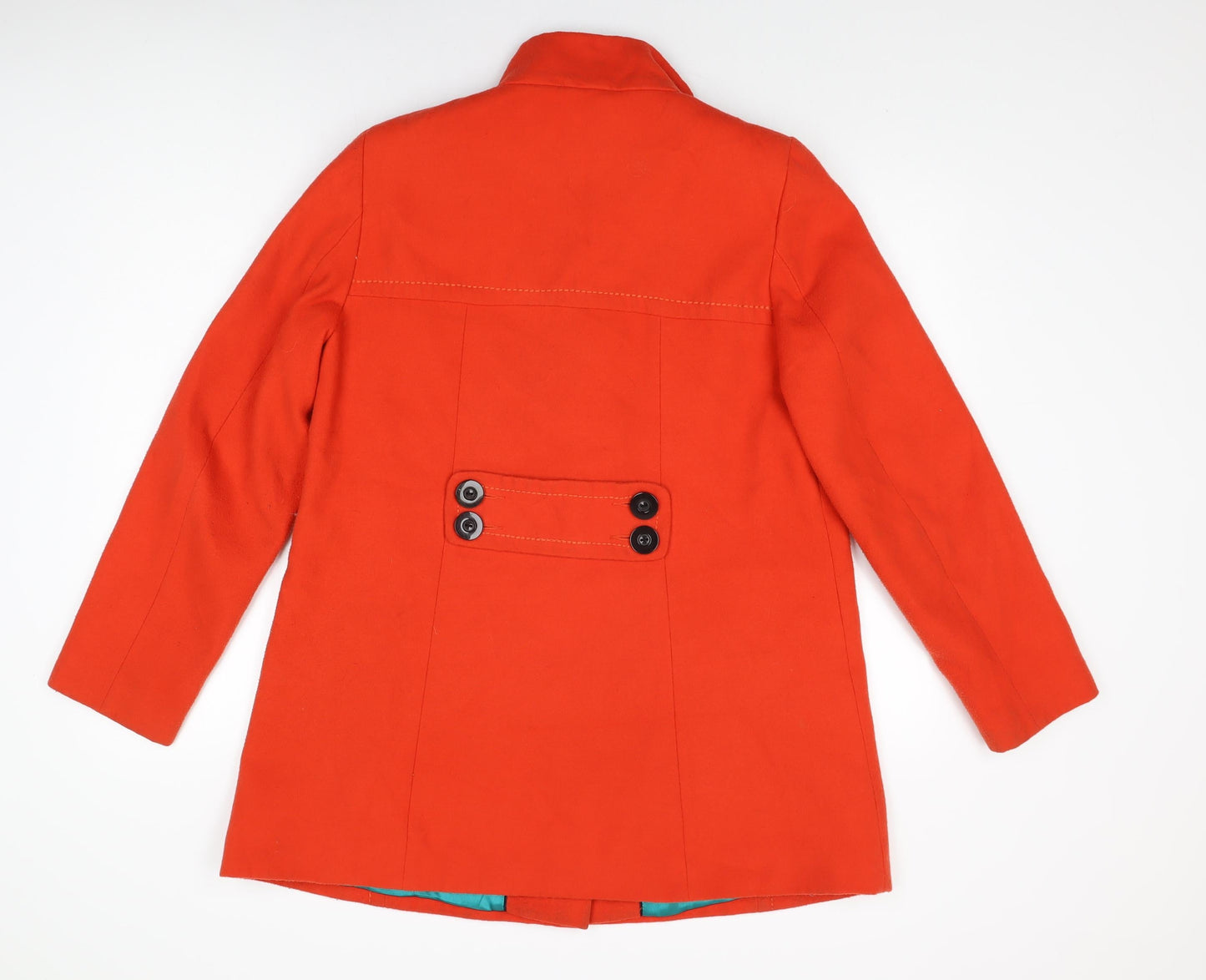 Womens UK Size 14 NEXT Red Overcoat
