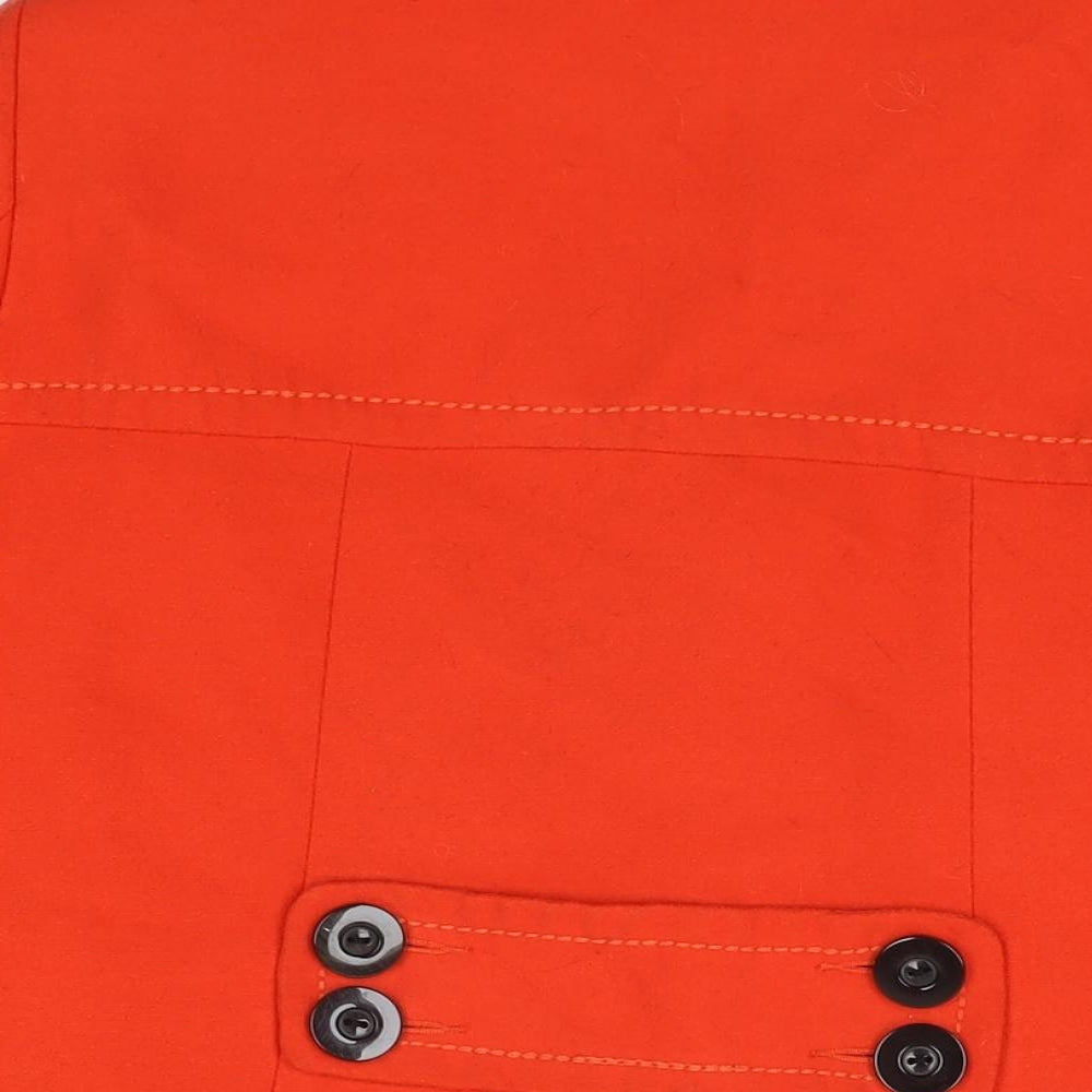 Womens UK Size 14 NEXT Red Overcoat
