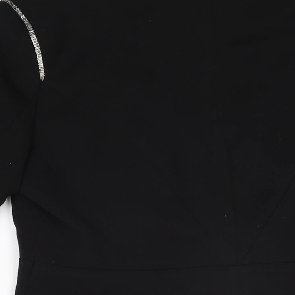 Womens UK Size 14 H&M Black Jacket