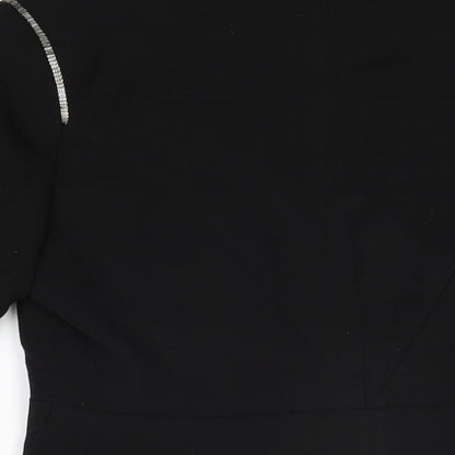 Womens UK Size 14 H&M Black Jacket