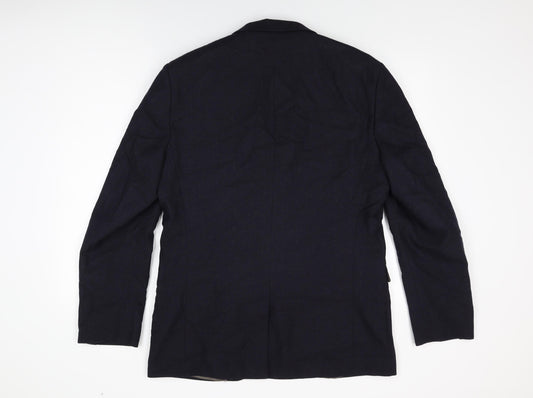 Mens UK Size 42 NEXT Regular Blue Suit Jacket