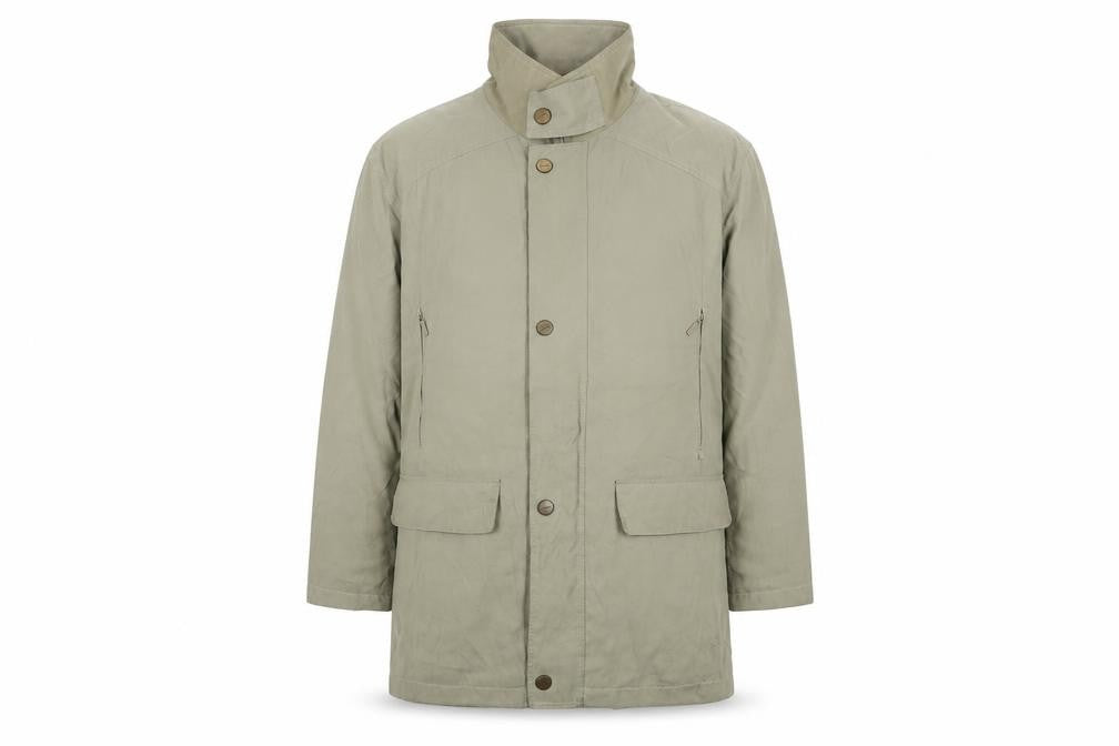 Mens UK Size 48 Jupiter Green Overcoat