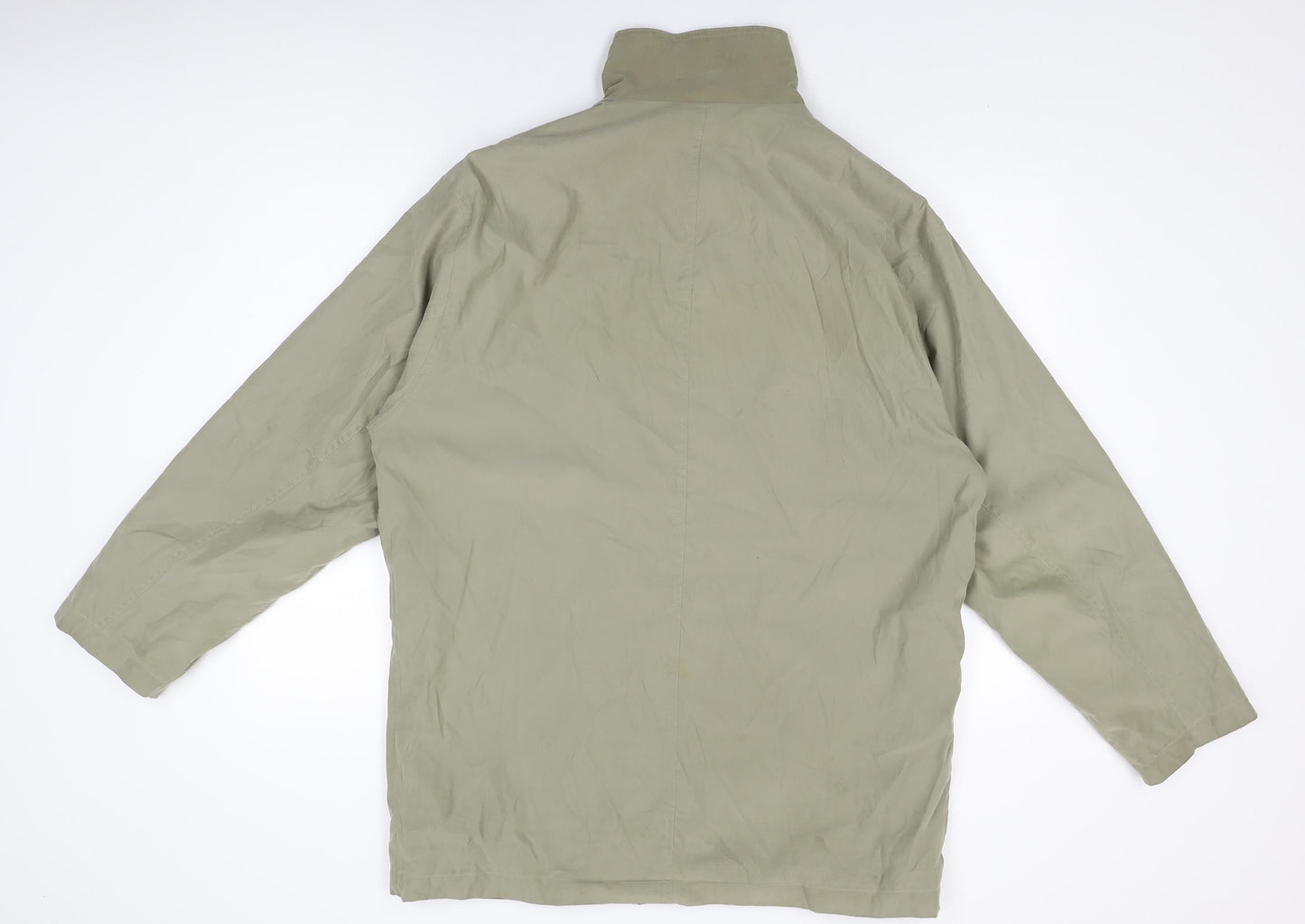 Mens UK Size 48 Jupiter Green Overcoat