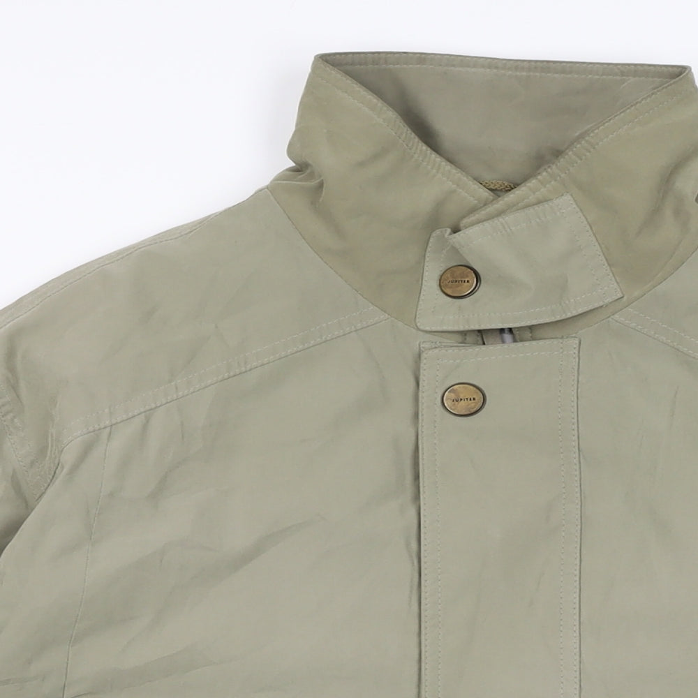 Mens UK Size 48 Jupiter Green Overcoat