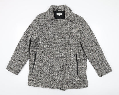 Womens UK Size 14 NEXT Grey Overcoat