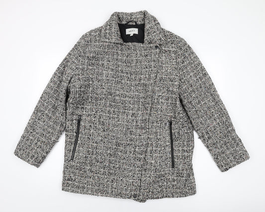Womens UK Size 14 NEXT Grey Overcoat