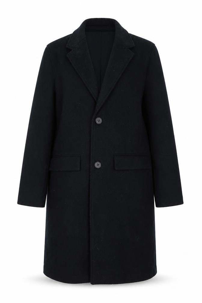 Womens UK Size S Zara Blue Overcoat