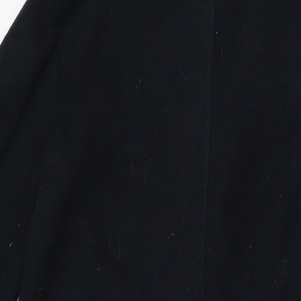 Womens UK Size S Zara Blue Overcoat