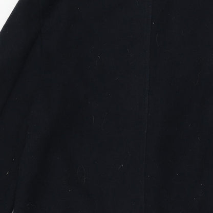 Womens UK Size S Zara Blue Overcoat