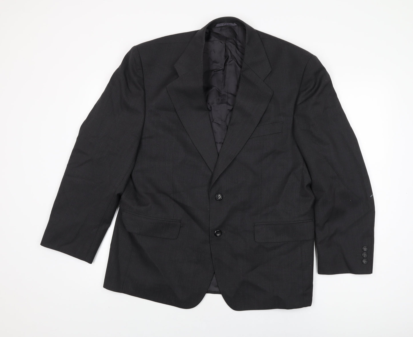 Mens UK Size 42 Scott International Regular Black Suit Jacket