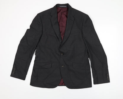 Mens UK Size 40 Marks and Spencer Regular Grey Suit Jacket