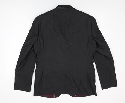 Mens UK Size 40 Marks and Spencer Regular Grey Suit Jacket