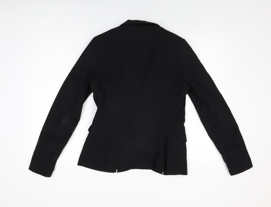 Womens UK Size S Stradivarius Black Jacket