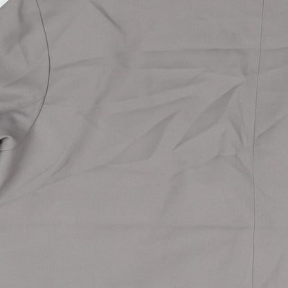 Noisy may Womens Grey Jacket Blazer Size M Button