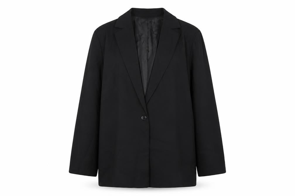 Womens UK Size 12 PRETTYLITTLETHING Black Jacket