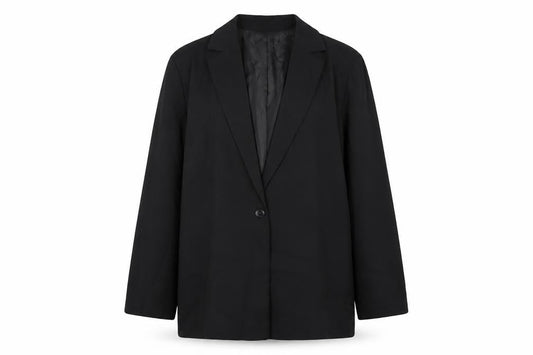 Womens UK Size 12 PRETTYLITTLETHING Black Jacket