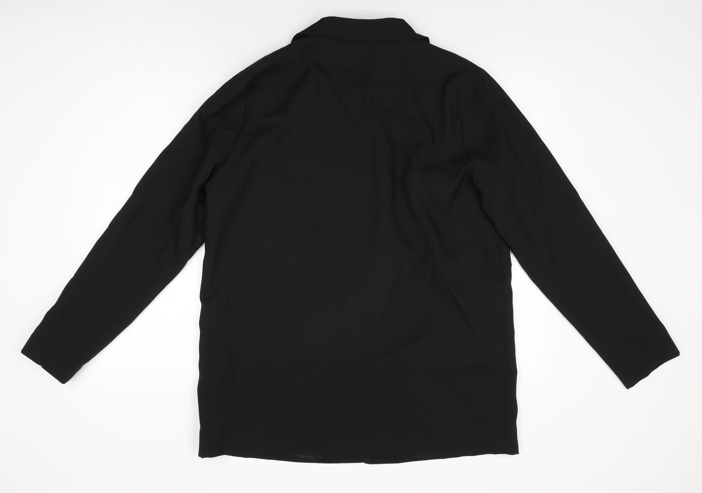 Womens UK Size 12 PRETTYLITTLETHING Black Jacket