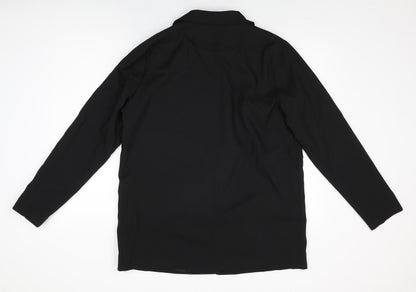 Womens UK Size 12 PRETTYLITTLETHING Black Jacket