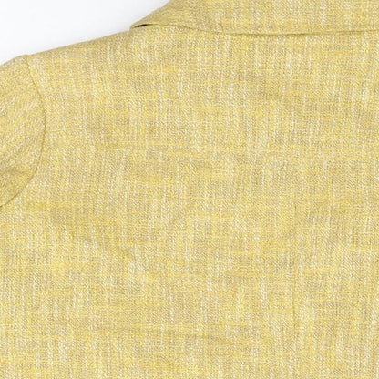 Womens UK Size 10 NEXT Yellow Jacket