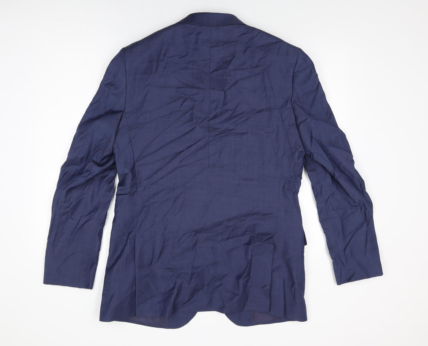 Mens UK Size 44 Marks and Spencer Regular Blue Suit Jacket