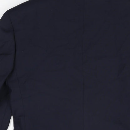 Mens UK Size 34 Marks and Spencer Regular Blue Suit Jacket