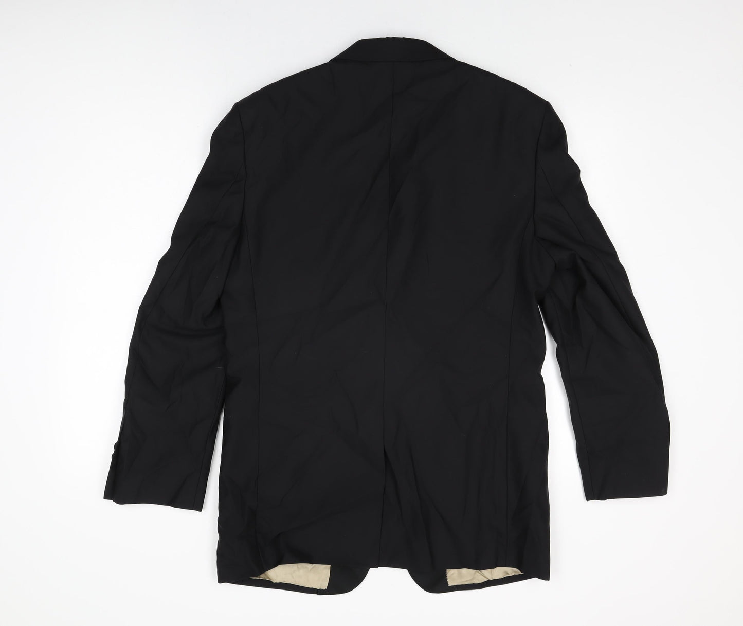 Mens UK Size 38 Marks and Spencer Regular Black Suit Jacket