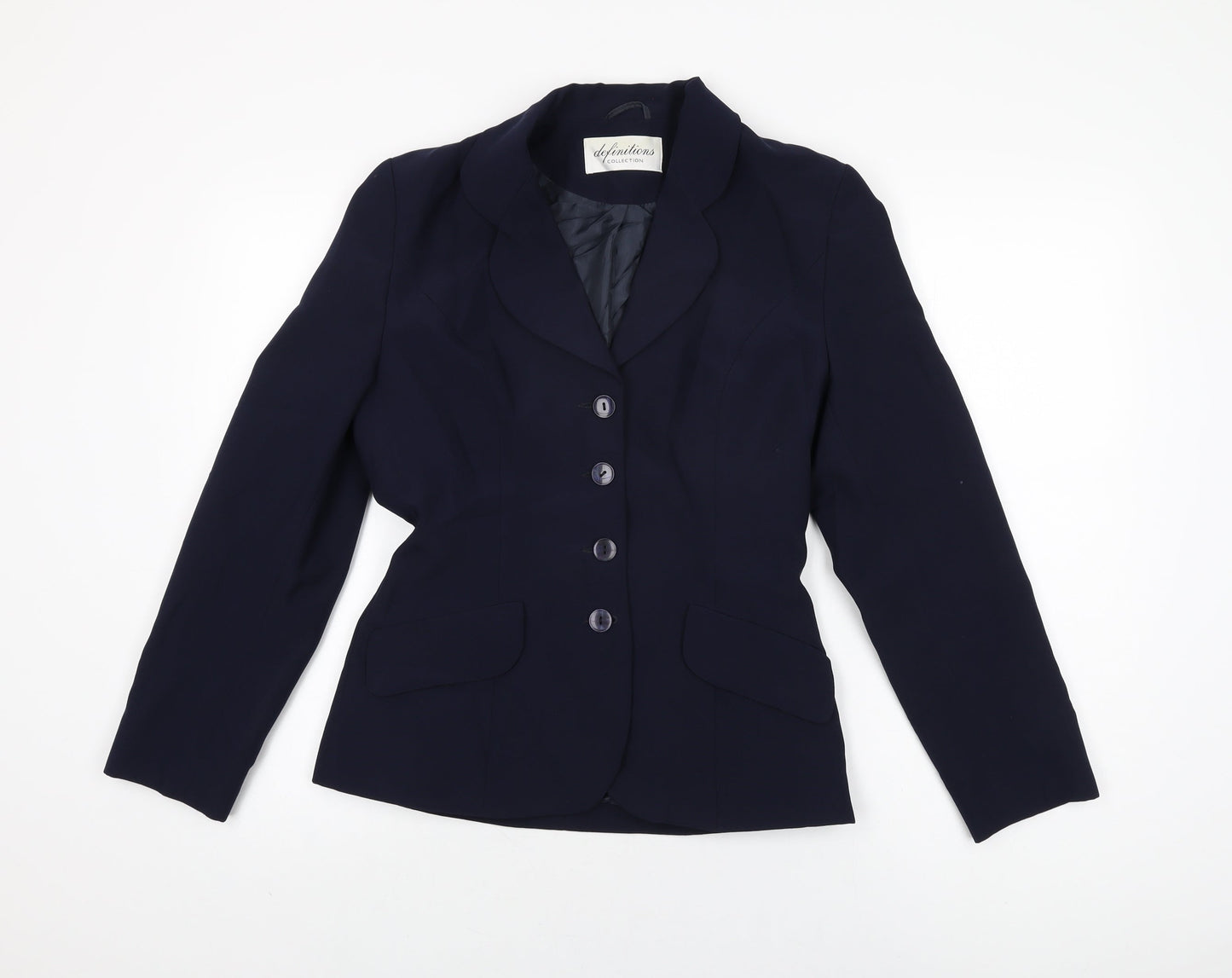 Womens UK Size 10 Definitions Blue Jacket