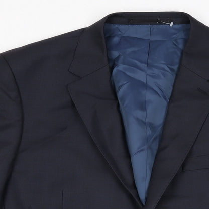 Mens UK Size 40 Linea Regular Black Suit Jacket
