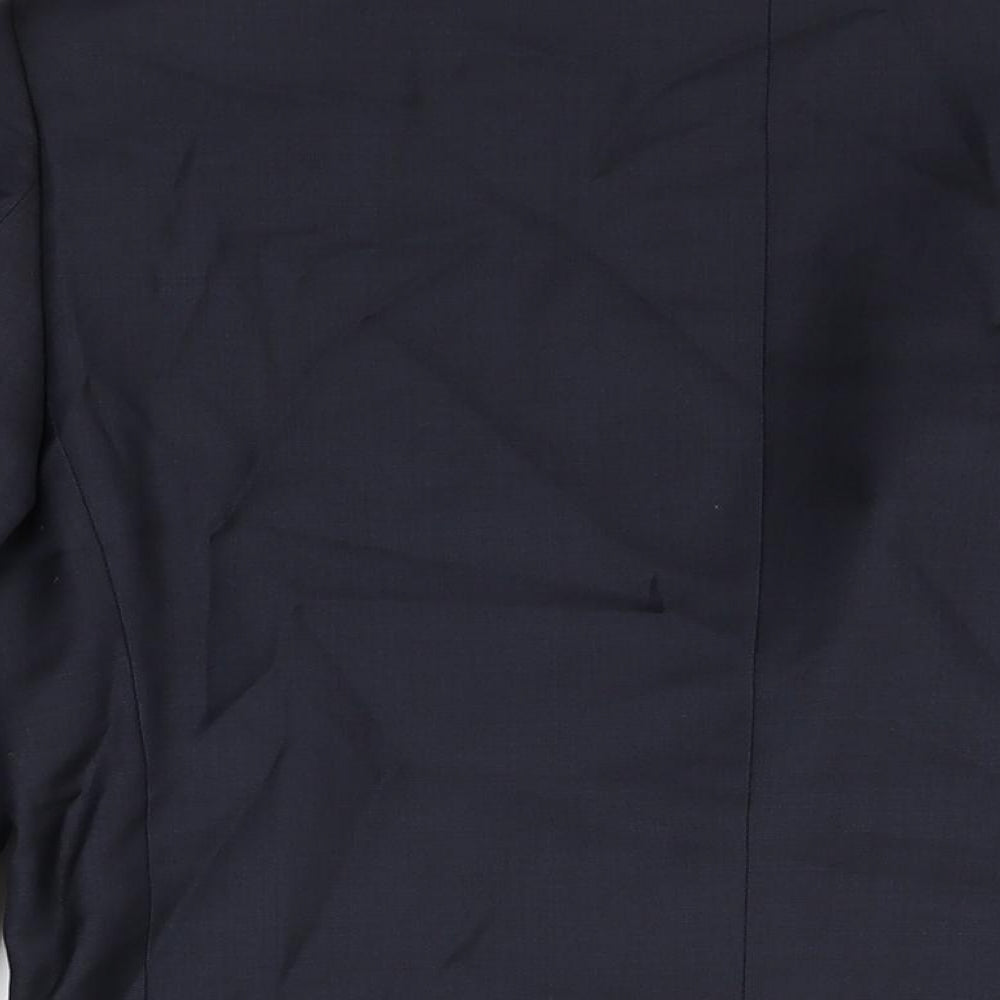 Mens UK Size 40 Linea Regular Black Suit Jacket