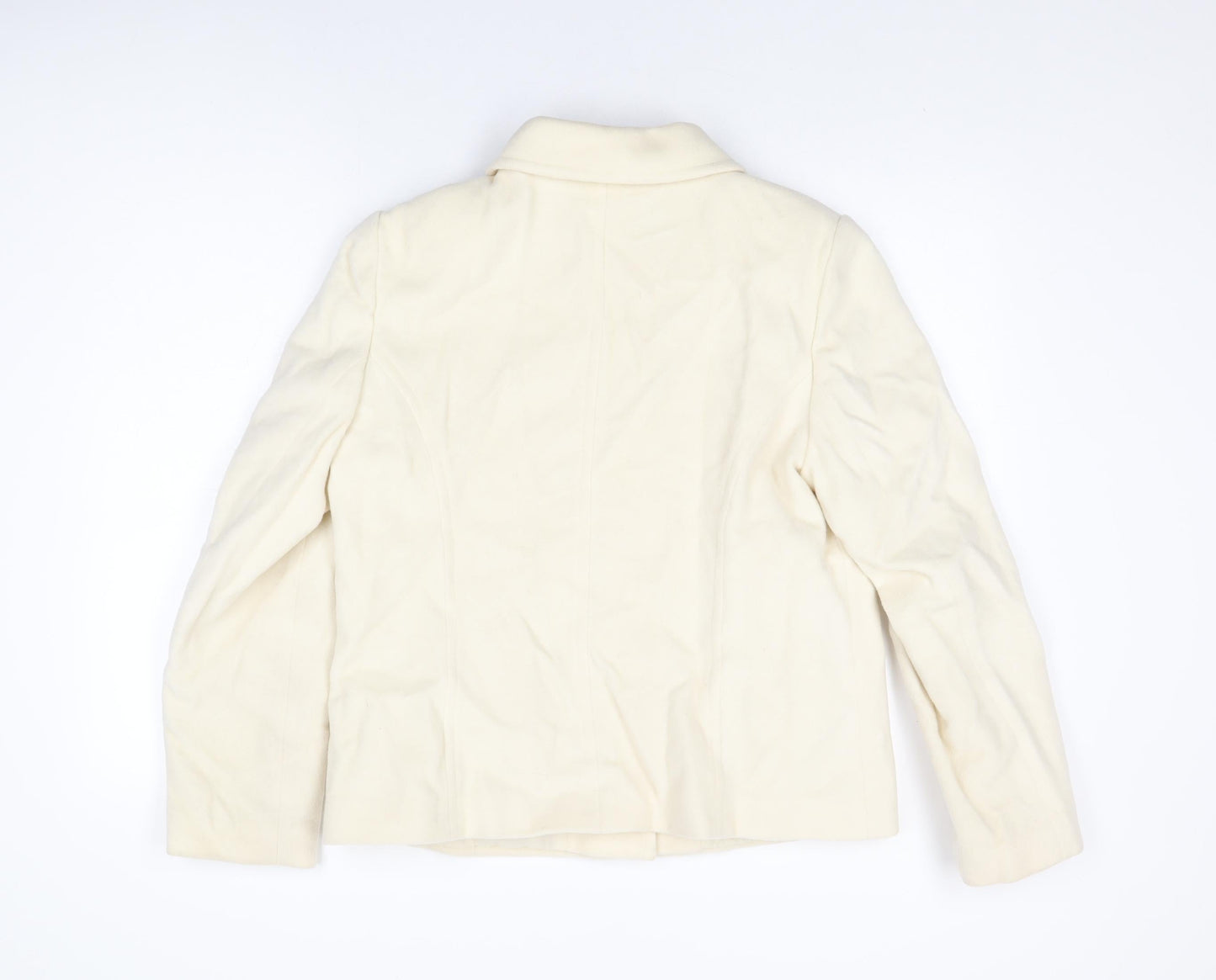 Womens UK Size 16 Marks and Spencer Ivory Jacket