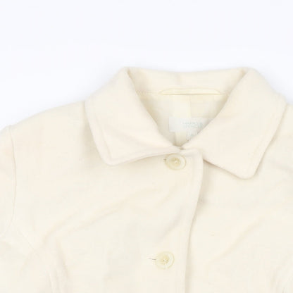 Womens UK Size 16 Marks and Spencer Ivory Jacket