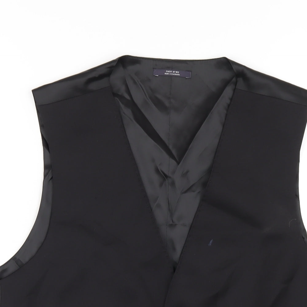 Mens UK Size 40 Marks and Spencer Regular Black Suit Jacket