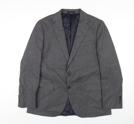 Mens UK Size 42 Marks and Spencer Regular Grey Suit Jacket