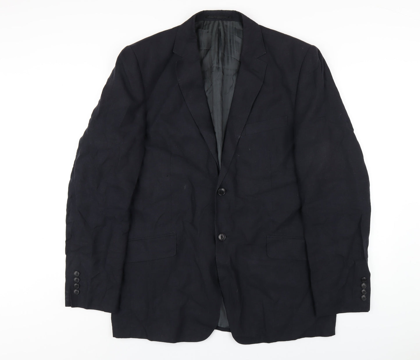 Mens UK Size 42 Fellini Regular Blue Suit Jacket