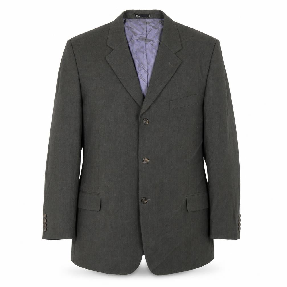Mens UK Size 46 BHS Regular Green Suit Jacket