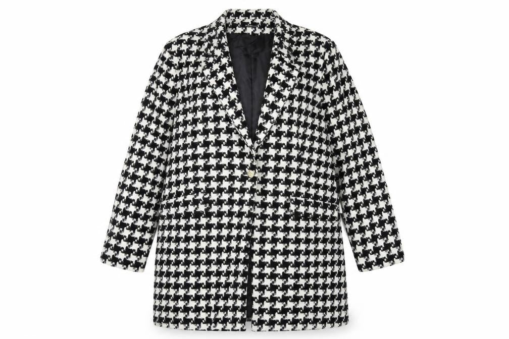 Womens UK Size 18 Bonmarché Black Overcoat