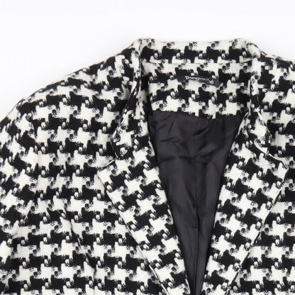 Womens UK Size 18 Bonmarché Black Overcoat