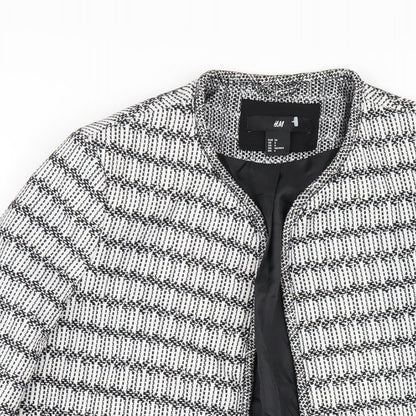 Womens UK Size 8 H&M White Jacket