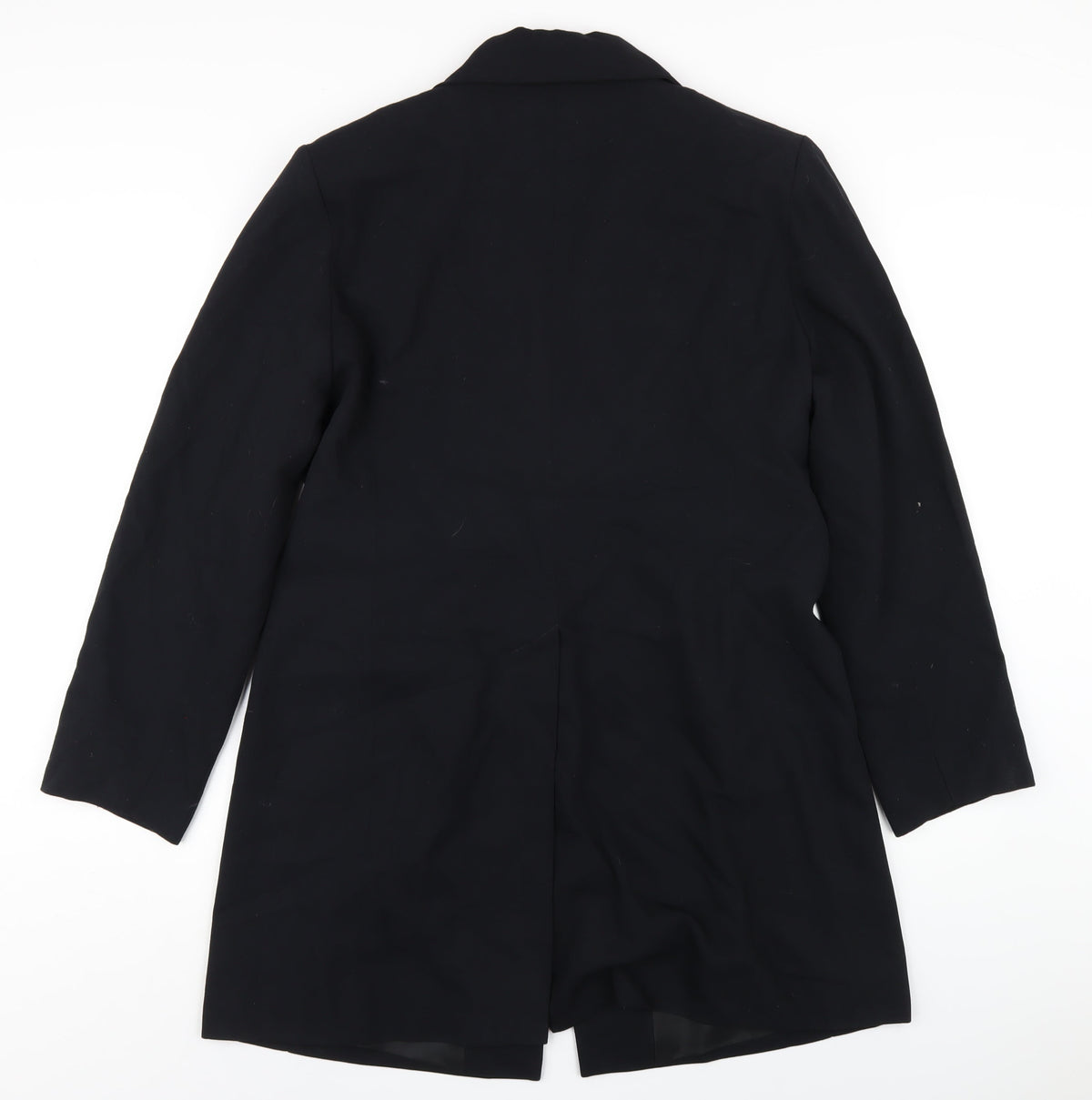 Sasha Womens Blue Jacket Blazer Size 14 Button