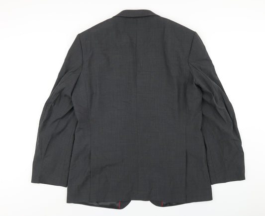 Mens UK Size 42 Marks and Spencer Regular Grey Suit Jacket