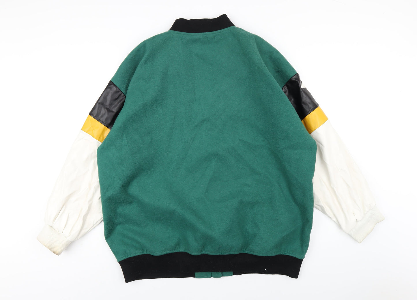 Missguided Womens Multicoloured Bomber Jacket Coat Size 14 Zip