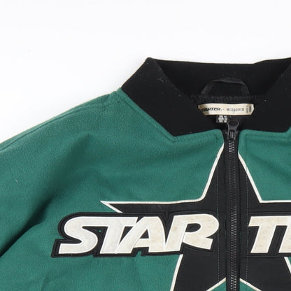 Missguided Womens Multicoloured Bomber Jacket Coat Size 14 Zip