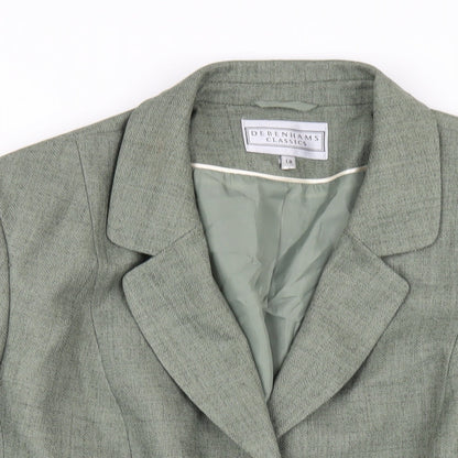 Womens UK Size 18 Debenhams Green Jacket