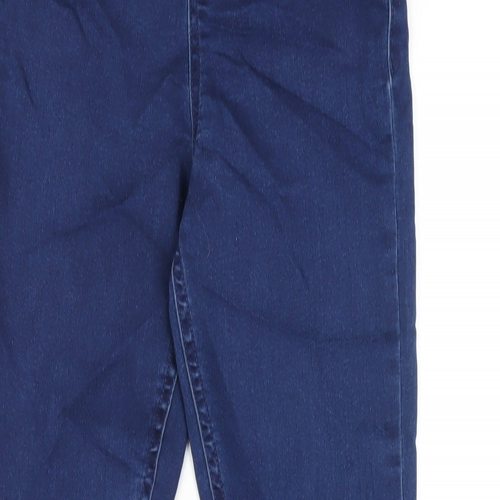 F&F Womens Blue Cotton Jegging Jeans Size 6 L30 in Regular