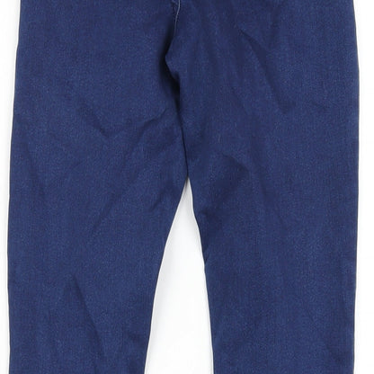 F&F Womens Blue Cotton Jegging Jeans Size 6 L30 in Regular
