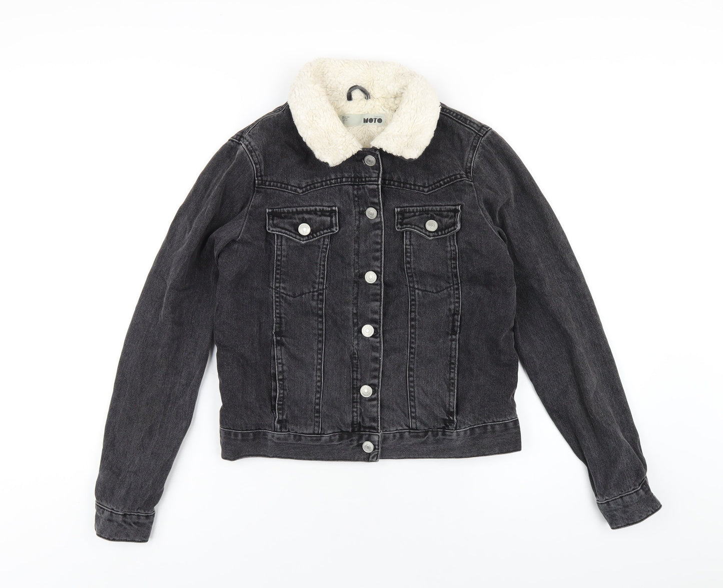 Womens UK Size 6 Topshop Black Jacket