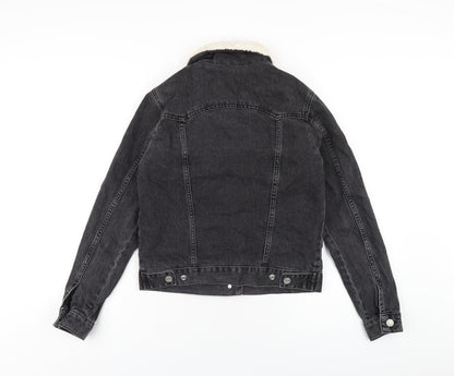 Womens UK Size 6 Topshop Black Jacket