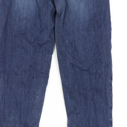 Womens UK Size 24 in Paige Regular Fit Skinny Blue Jeans