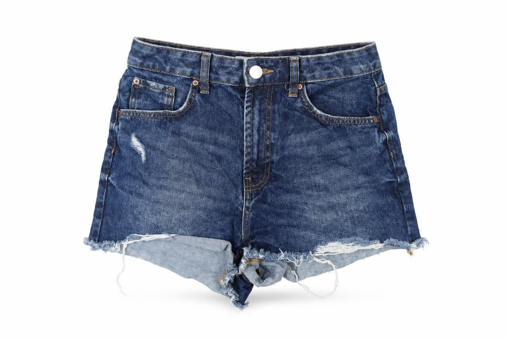 Womens UK Size 10 Denim & Co. Regular Fit Cut-Off Shorts