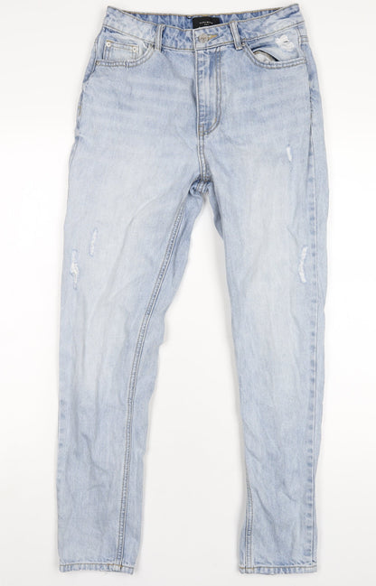 Womens UK Size 27 in VERO MODA Regular Fit Straight Blue Jeans